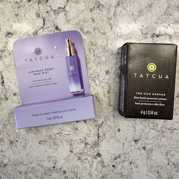 Set of Two Tatcha Samples of primer & dewy mist - Picture 2 of 4